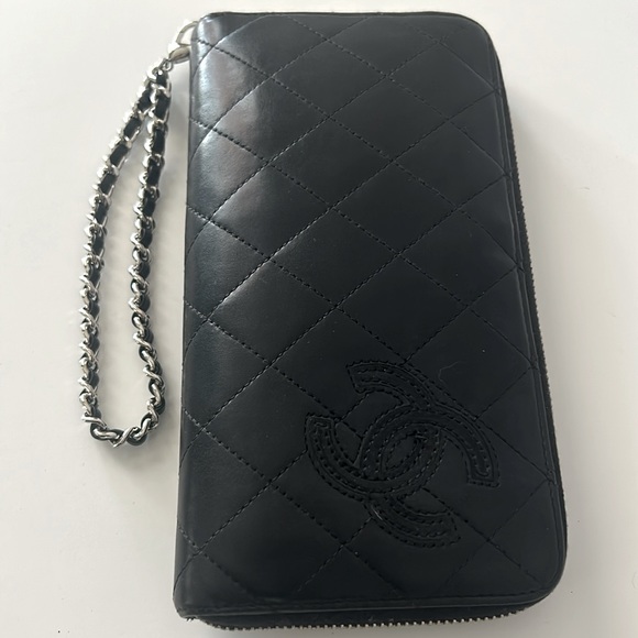 Chanel Quilted Long Zip Wallet - Picture 2 of 9